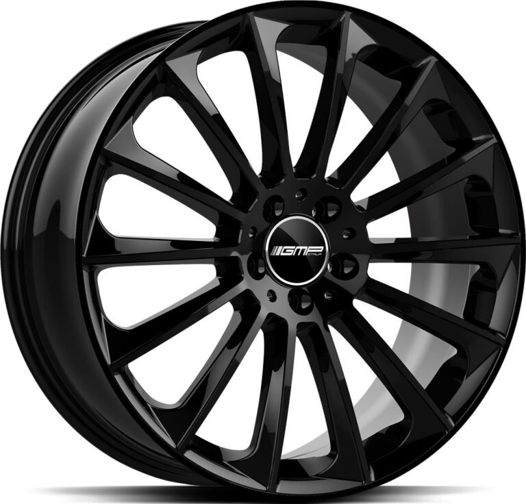 GMP Stellar Glossy Black 10.0x21 5112 ET27 CB66.6 Alumiinivanteet 27912 1