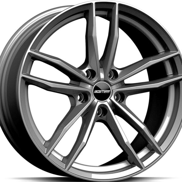 GMP Swan Glossy Anthracite 8.0x19 51143 ET35 CB64.1 Alumiinivanteet 30542 1