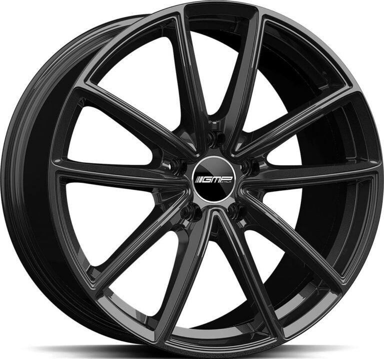 GMP Titan Glossy Black 11.0x20 5130 ET65 CB71.6 Alumiinivanteet 27995 1