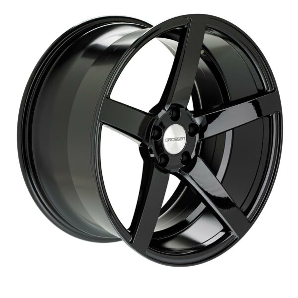 Grossen 1 Gloss Black 8.0x18 5112 ET35 CB73.1 Alumiinivanteet 29141 1