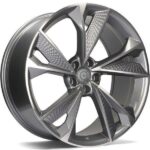 Luxury Anthracite Front Polished 8.5x19 5/112 ET30 CB66.5