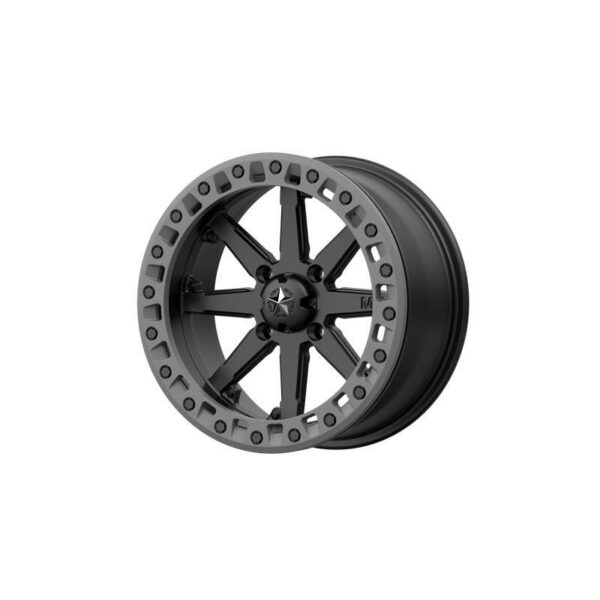 MA31 Satin Black Matte Gray Ring 7.0x14 4156 ET0 CB132.0 Alumiinivanteet 17318 1