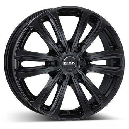 MAK Safari Gloss Black 7.5x17 61397 ET30 CB112.0 Alumiinivanteet 1604 1