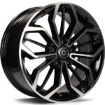 Montana Black Front Polished 6.5x16 5/108 ET50 CB63.4