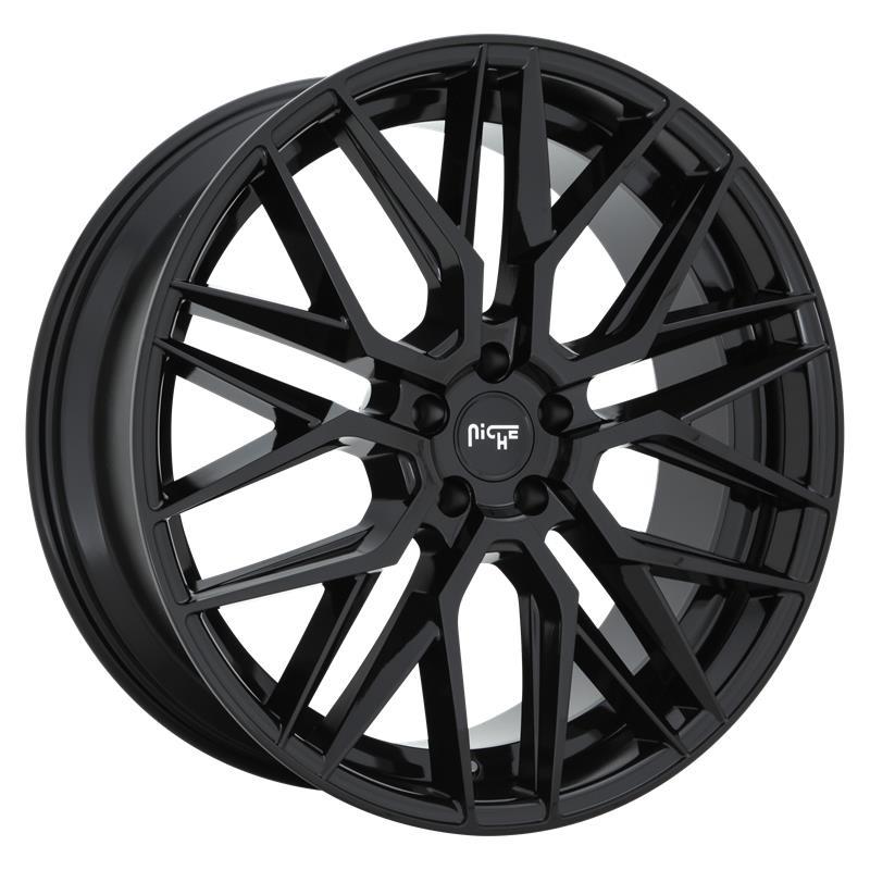 NC224 GLOSS BLACK 10.0x24 5108 ET38 CB63.4 Alumiinivanteet 18740 1 NC224 GLOSS BLACK 10.0x24 5108 ET38 CB63.4 Alumiinivanteet 18740 1