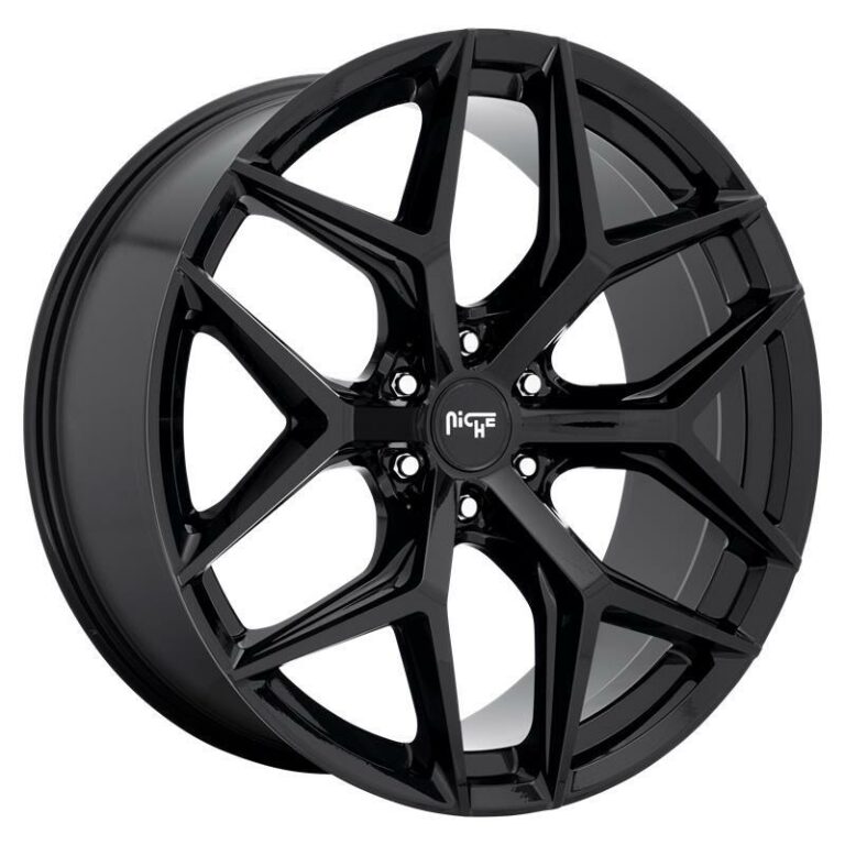 NC231 GLOSS BLACK 10.0x24 61397 ET30 CB106.1 Alumiinivanteet 18019 1