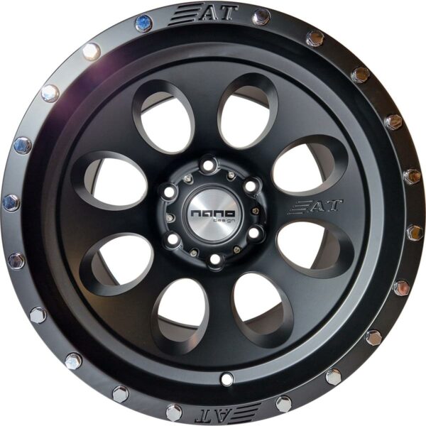 Nano 5187 Full Matt Black 8.5x16 61397 ET 15 CB110.0 Alumiinivanteet 9745 1