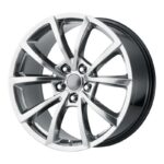 PR184 Hyper Silver Dark 9.0x20 5/127 ET34 CB71.5