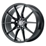PR193 Gloss Black Machined 9.0x20 51143 ET30 CB70.6 Alumiinivanteet 16063 1