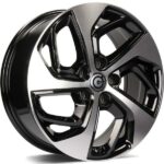 Pacific Black Front Polished 7.5x18 5/114,3 ET45 CB73.1