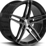 R-SERIES R10 Tinted Black 8.5x19 5/112 ET35 CB66.6