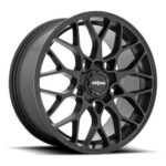 R190 MATTE BLACK 8.5x19 5112 ET45 CB66.5 Alumiinivanteet 29583 1
