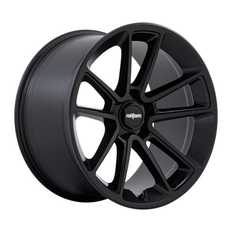 R194 BTL MATTE BLACK W BLACK CAP 10.0x22 5112 ET25 CB66.6 Alumiinivanteet 36508 1