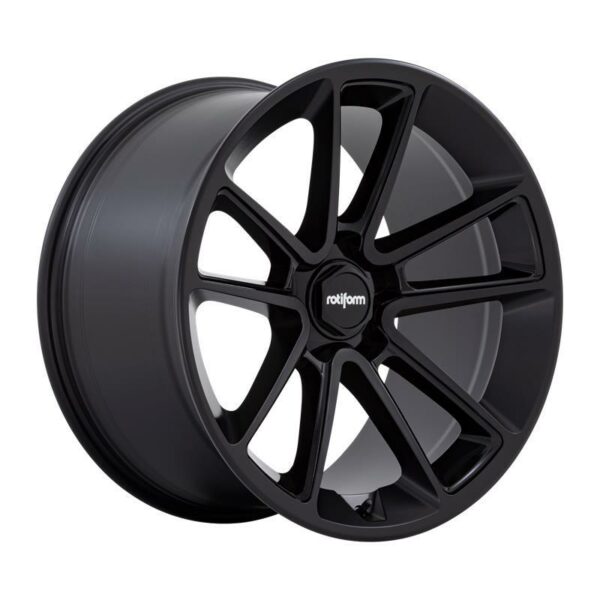 R194 BTL MATTE BLACK W BLACK CAP 11.0x22 5112 ET20 CB66.6 Alumiinivanteet 37075 1