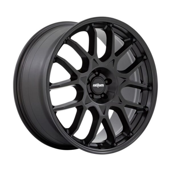 R195 ZWS MATTE BLACK 10.0x22 5112 ET35 CB66.6 Alumiinivanteet 37080 1