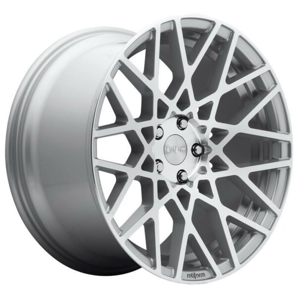 RC110 GLOSS SILVER MACHINED 8.5x18 5112 ET45 CB66.5 Alumiinivanteet 27142 1
