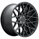 RC112 MATTE BLACK 8.5x18 5/112 ET35 CB66.5