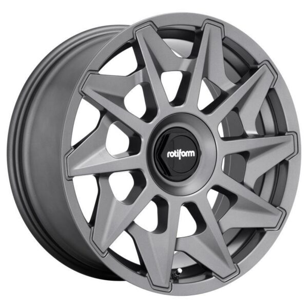 RC128 MATTE ANTHRACITE 8.5x20 5112120 ET45 CB72.5 Alumiinivanteet 28659 1