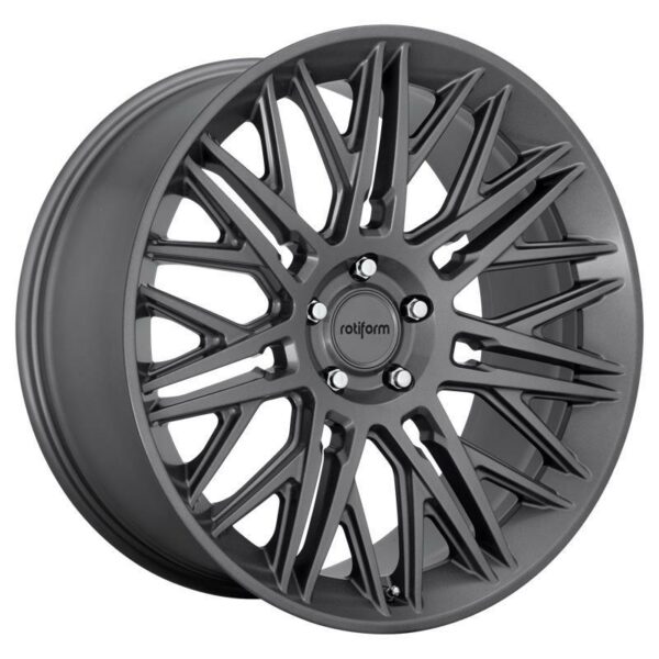 RC163 MATTE ANTHRACITE 10.0x22 5112 ET20 CB66.5 Alumiinivanteet 27140 1