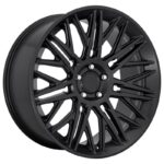 RC164 MATTE BLACK 10.0x22 5/130 ET25 CB84.1