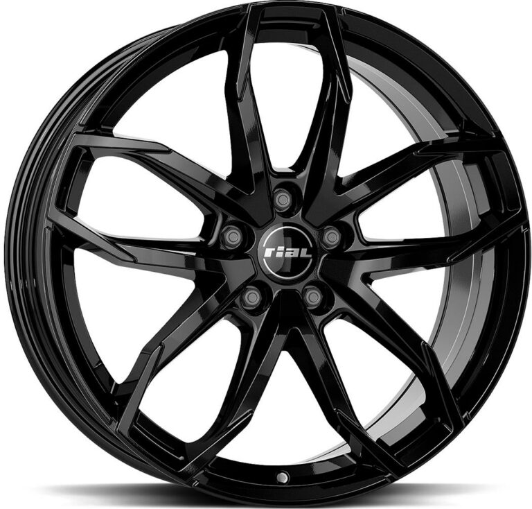 RIAL Lucca Diamond Black 6.5x16 5108 ET50 CB63.4 Alumiinivanteet 3309 1