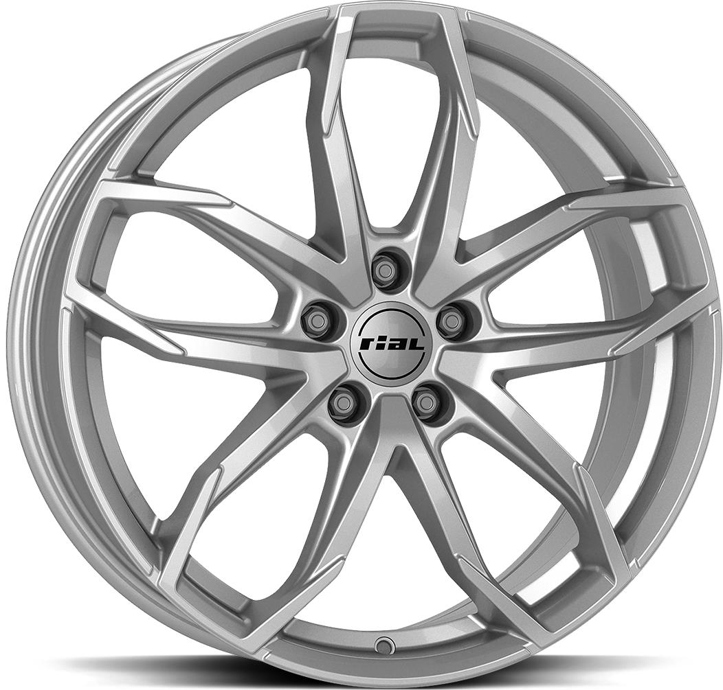 RIAL Lucca Polar Silver 8.0x18 5112 ET39 CB66.6 Alumiinivanteet 1873 1 RIAL Lucca Polar Silver 8.0x18 5112 ET39 CB66.6 Alumiinivanteet 1873 1