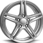 RIAL M10 Polar Silver 8.5x18 5112 ET48 CB66.6 Alumiinivanteet 995 1