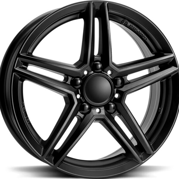 RIAL M10 Racing Black 7.0x16 5112 ET38 CB66.6 Alumiinivanteet 12884 1