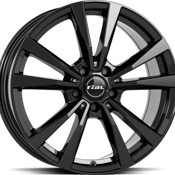 RIAL M12X Diamond Black 8.0x19 5112 ET28 CB66.6 Alumiinivanteet 24512 1