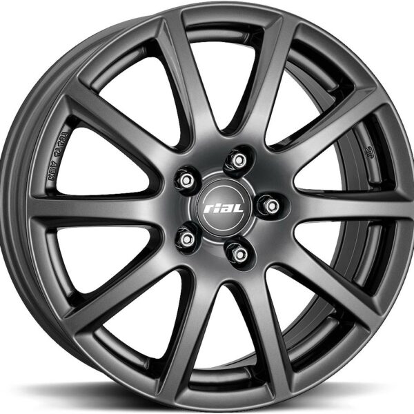 RIAL Milano Titanium 6.0x15 5100 ET38 CB57.1 Alumiinivanteet 33337 1