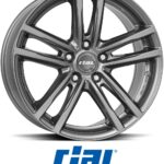 RIAL X10 Metal Grey 7.5x17 5112 ET30 CB66.7 Alumiinivanteet 25831 1