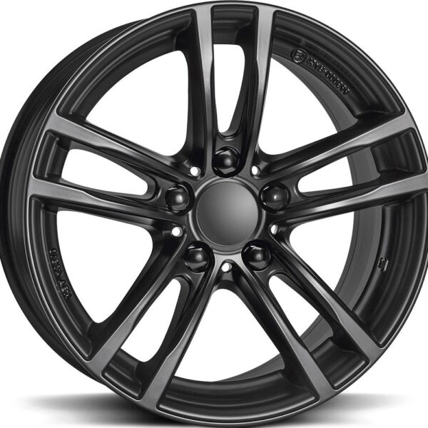 RIAL X10 Racing Black 7.5x18 5112 ET25 CB66.7 Alumiinivanteet 24819 1