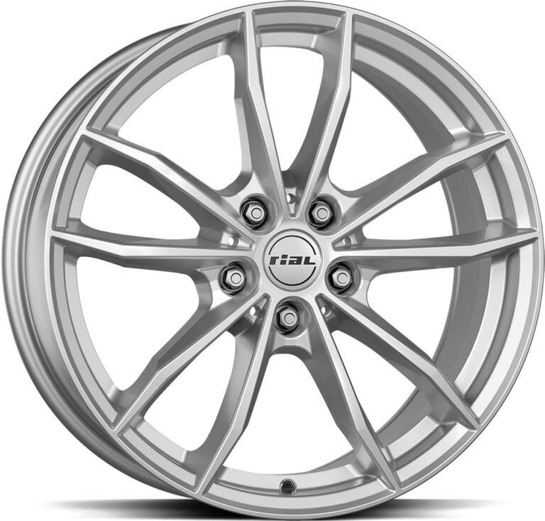 RIAL X12 Polar Silver 7.5x17 5112 ET30 CB66.6 Alumiinivanteet 6903 1