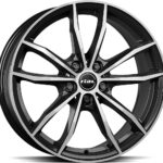 RIAL X12X Diamond Black Polish 9.0x20 5/112 ET38 CB66.6