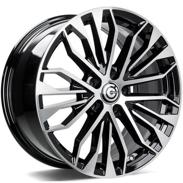 Reptile Black Front Polished 8.0x18 5112 ET35 CB66.5 Alumiinivanteet 35434 1