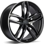 Style Matt Black Front Polished 9.0x20 5112 ET35 CB66.5 Alumiinivanteet 38007 1