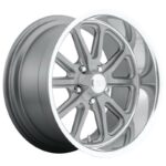 UC111 MATTE GUN METAL MACHINED 8.0x20 5/120,65 ET1 CB72.6