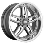 UC129 MATTE GUN METAL MILLED 8.0x18 5/120,65 ET13 CB72.6