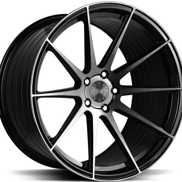 VERTINI RF1.3 Black 8.5x20 5112 ET32 CB66.6 Alumiinivanteet 1953 1