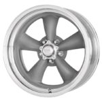 AMERICAN RACING VN215 MAG GRAY MACHINED LIP 10x20 5/120.65 ET6 CB83.1