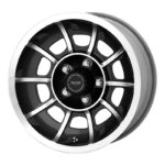 VN47 Satin Black Machined 7.0x15 5/114,3 ET0 CB86.2