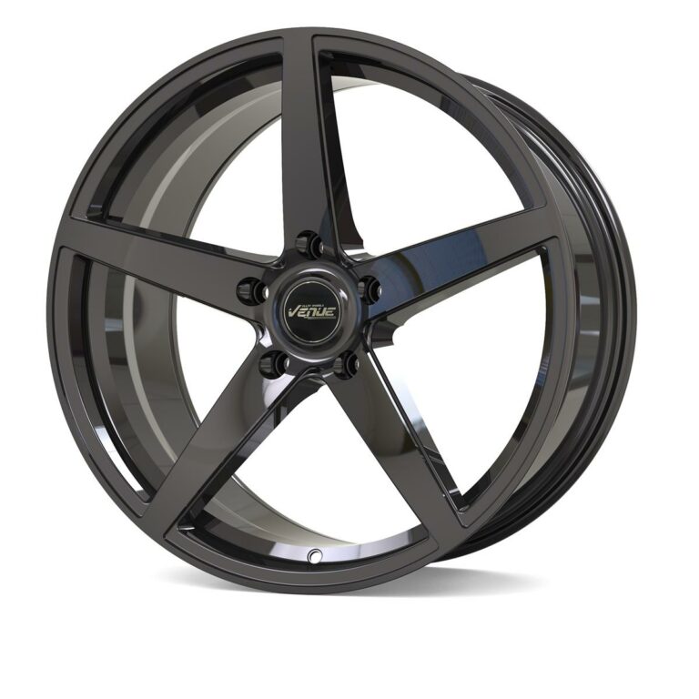 Venue Evo5 Gloss Black 10.0x20 5112 ET40 CB66.6 Alumiinivanteet 9811 1