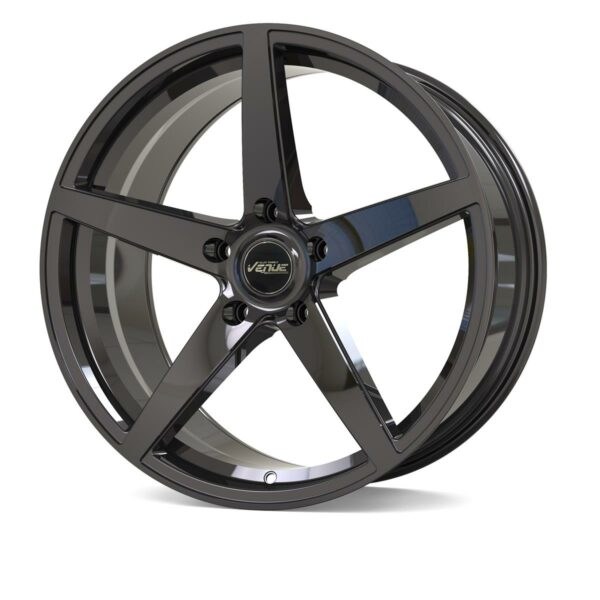Venue Evo5 Gloss Black 9.0x20 5120 ET35 CB72.6 Alumiinivanteet 9810 1
