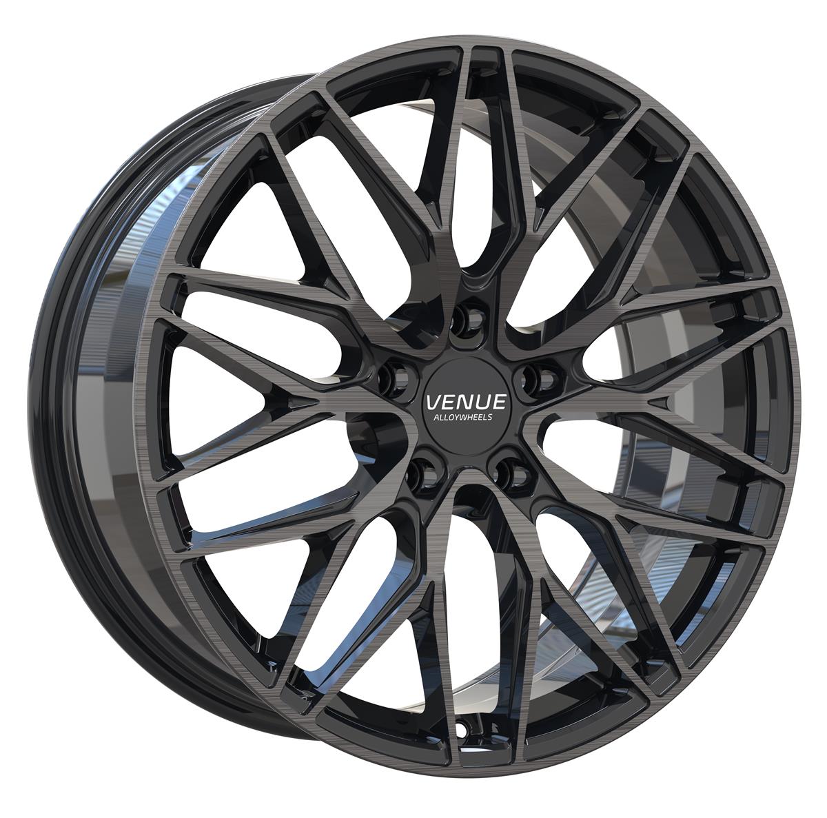 Venue VS10 Tinted Black 10.0x20 5112 ET25 CB66.6 Alumiinivanteet 5677 1 Venue VS10 Tinted Black 10.0x20 5112 ET25 CB66.6 Alumiinivanteet 5677 1