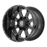 XD825 Gloss Black Milled 10.0x20 61351397 ET 24 CB106.2 Alumiinivanteet 16547 1