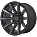 XD847 Satin Black With Gray Tint 9.0x20 6/139,7 ET18 CB106.2