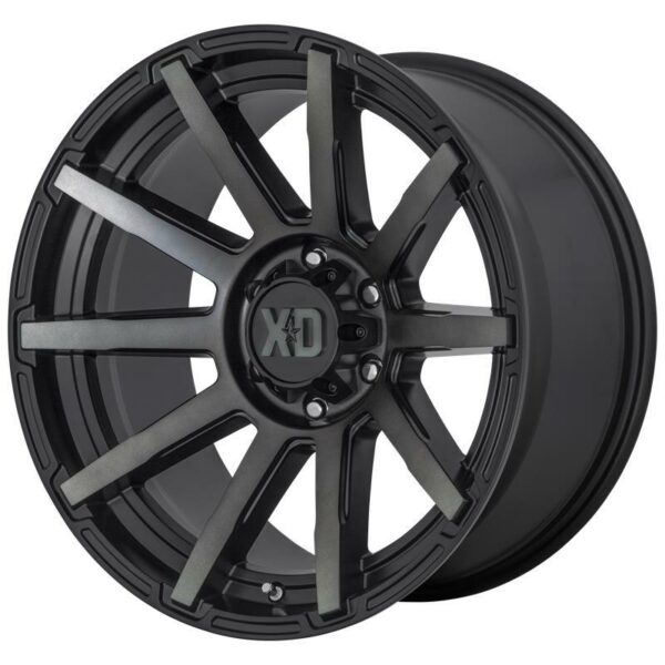 XD847 Satin Black With Gray Tint 9.0x20 61397 ET30 CB100.5 Alumiinivanteet 20946 1