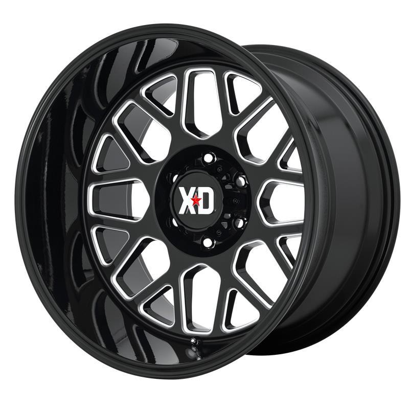 XD849 Gloss Black Milled 10.0x20 5127 ET 18 CB71.5 Alumiinivanteet 17516 1 XD849 Gloss Black Milled 10.0x20 5127 ET 18 CB71.5 Alumiinivanteet 17516 1