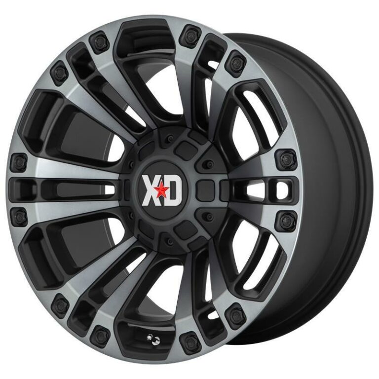 XD851 Satin Black With Gray Tint 9.0x20 61351397 ET18 CB106.2 Alumiinivanteet 21347 1