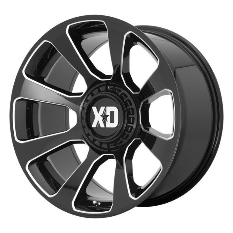 XD854 Gloss Black Milled 10.0x20 51271397 ET 18 CB78.1 Alumiinivanteet 25176 1